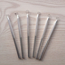 6件套金属柄泥塑小刮刀软陶泥美国土精雕油泥粘土陶艺雕塑工具