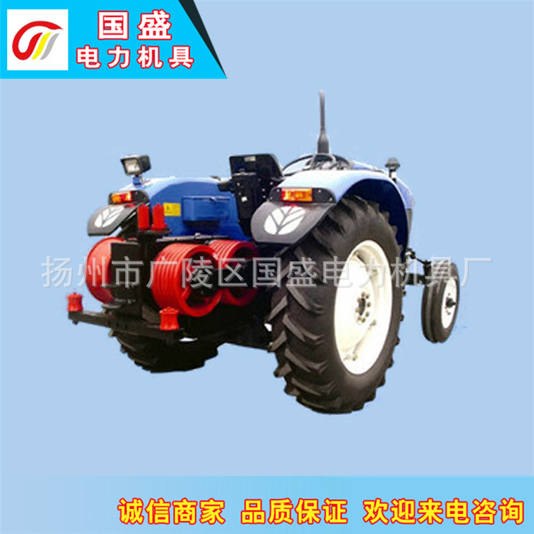 国盛牌550型拖拉机绞磨牵引机四轮电缆放线机批发电力设备机械