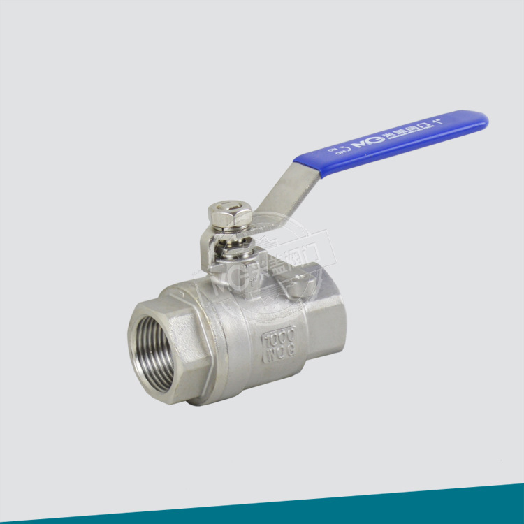 仪表阀重型二片式不锈钢球阀螺纹连接DN15 到100口径 多种规格