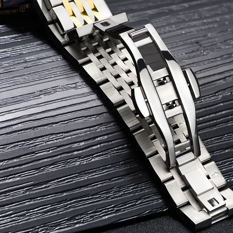 New Men's Watch Swiss Tevision New Zodiac Men's Watch 1314 Waterproof Night Glow Fully Automatic Mechanical High End Watch_voghion.com