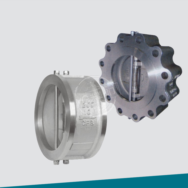 单向阀双瓣对夹止回阀美标凸耳式止回阀H76W-H74W多耳式150LB