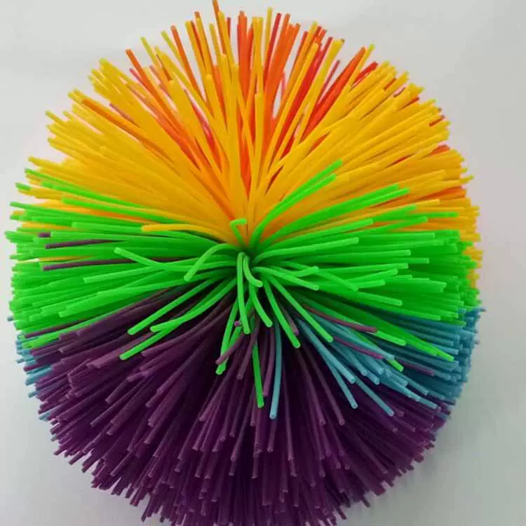 供应：玩具配件硅胶毛毛球饰品配件橡胶毛毛球