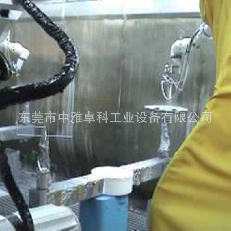 汽车铝轮毂外壳 喷涂机器人工作站 零配件喷涂机器人应用集成
