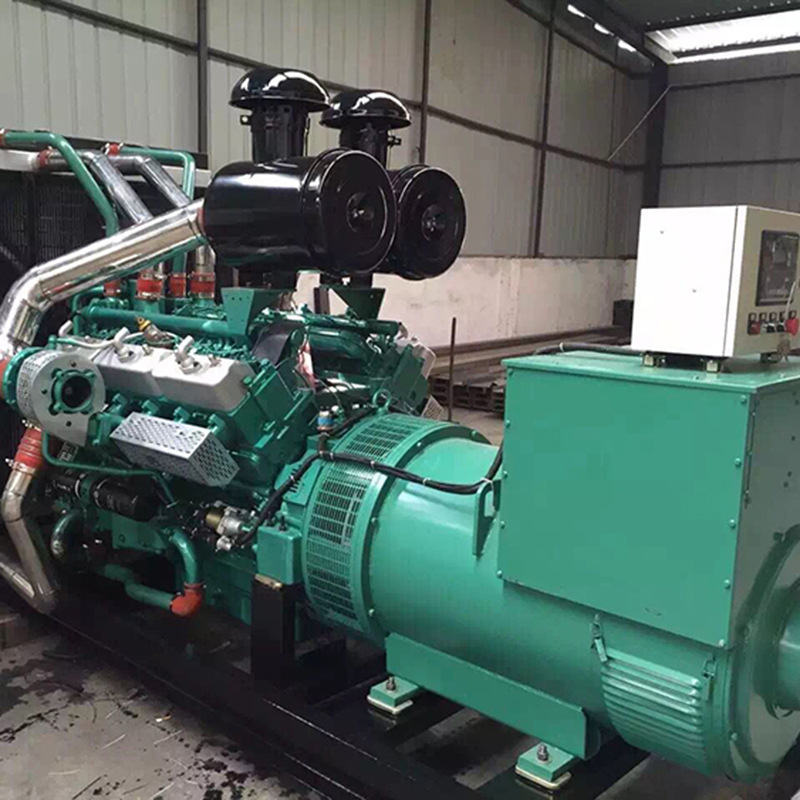 厂家供应 600KW柴油发电机组 上柴发电机 全铜无刷配置  房地产备