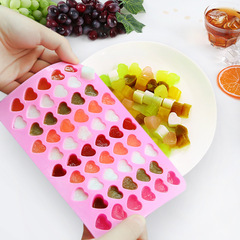 Creative 55 Grid Heart Silicone Ice Cube Tray DIY Ice Cube Molds Chocolate Mold Ice Cube Tray