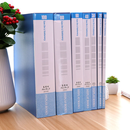 Office supplies A4 information booklet folder information insert folder 10 20 30 40 60 80 100 pages
