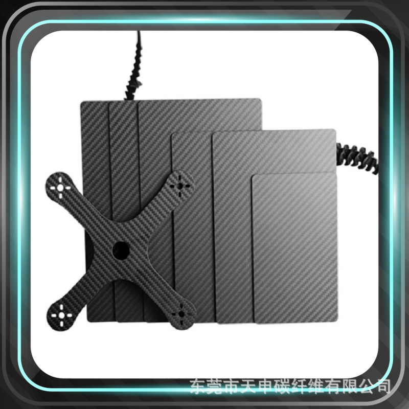 3k carbon fiber sheet custom twill straight grain carbon fiber machining CNC engraving unmanned rack four-wheel drive model 3k carbon fiber sheet custom twill straight grain carbon fiber machining CNC engraving unmanned rack four-wheel drive model