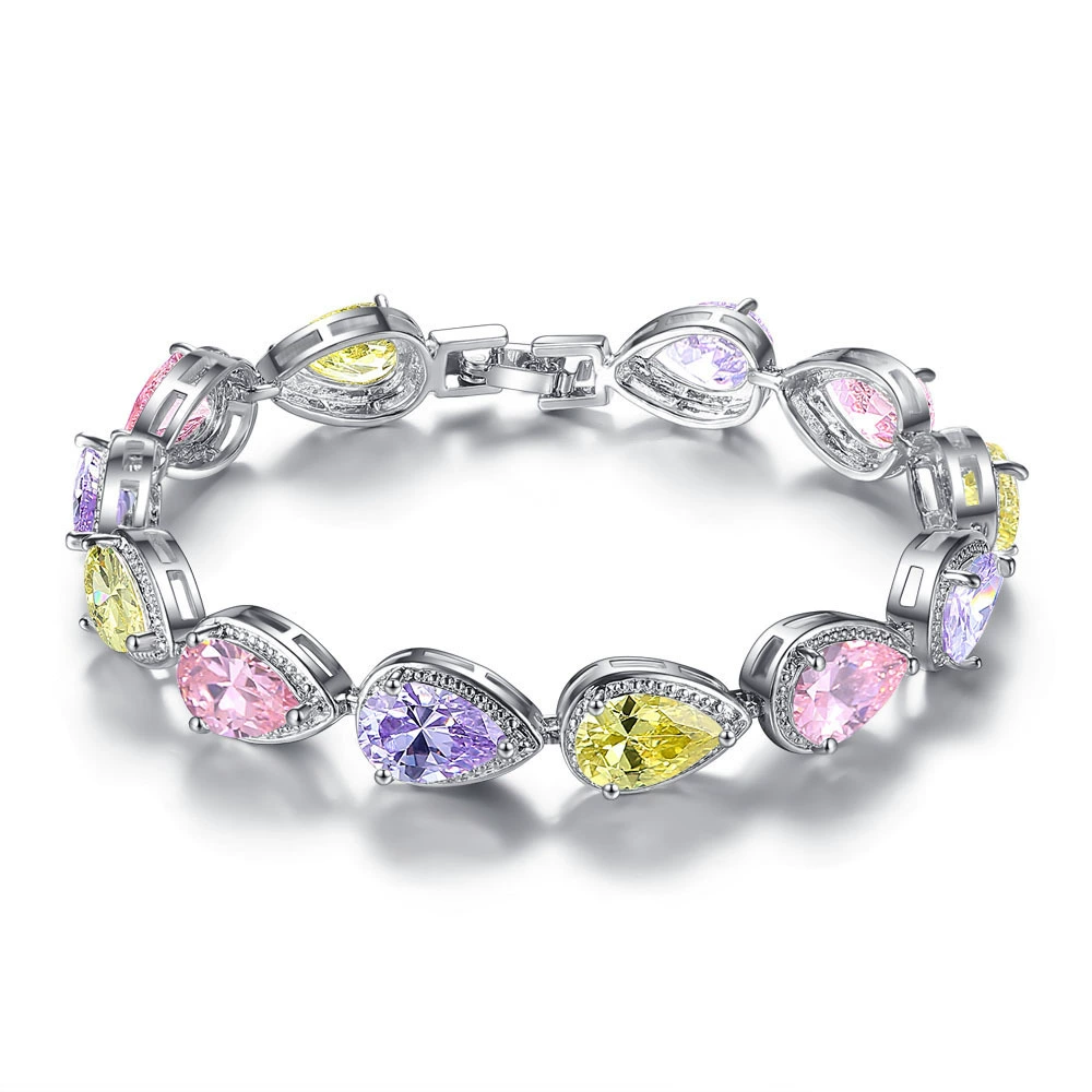 (Cross-border trading), jewelry, fashionable bracelet with zircon, Korean style, Birthday gift