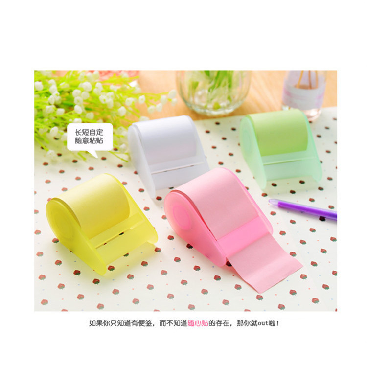 크리 에이 티브 귀여운 포스트잇 노트 한국 문구 미니 사무실 찢어지는 포스트잇 노트