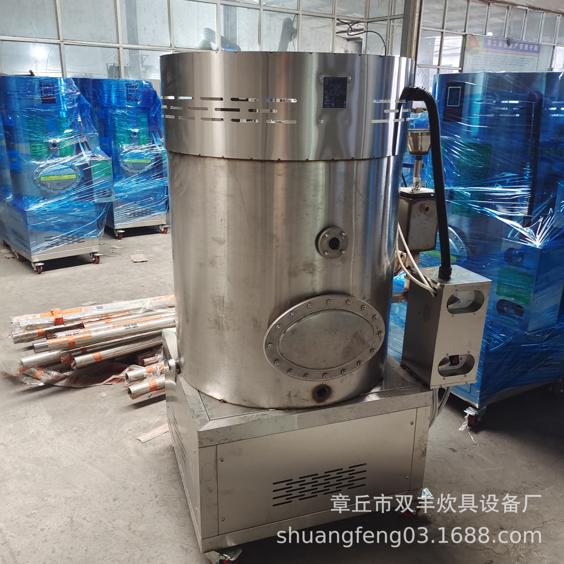 厂家生产燃气锅炉 液化气燃气蒸馒头 蒸包子立式锅炉