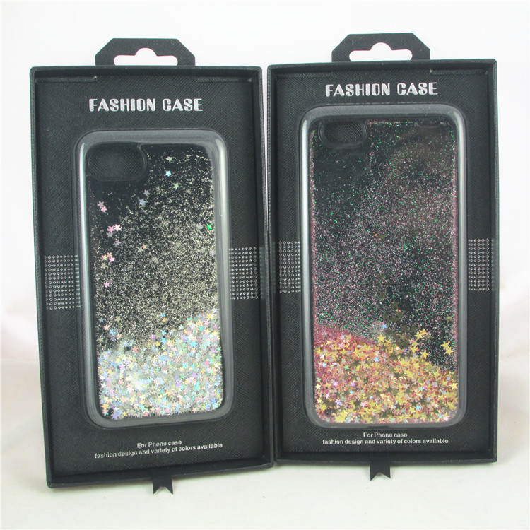 供应iphone74.7/5.5寸手机壳通用包装盒挂钩硬盒手机壳包装盒现货