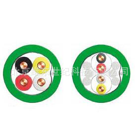 EIB/KNX总线电缆4芯2x2x0.8屏蔽双绞线绿色外护套V-3508型