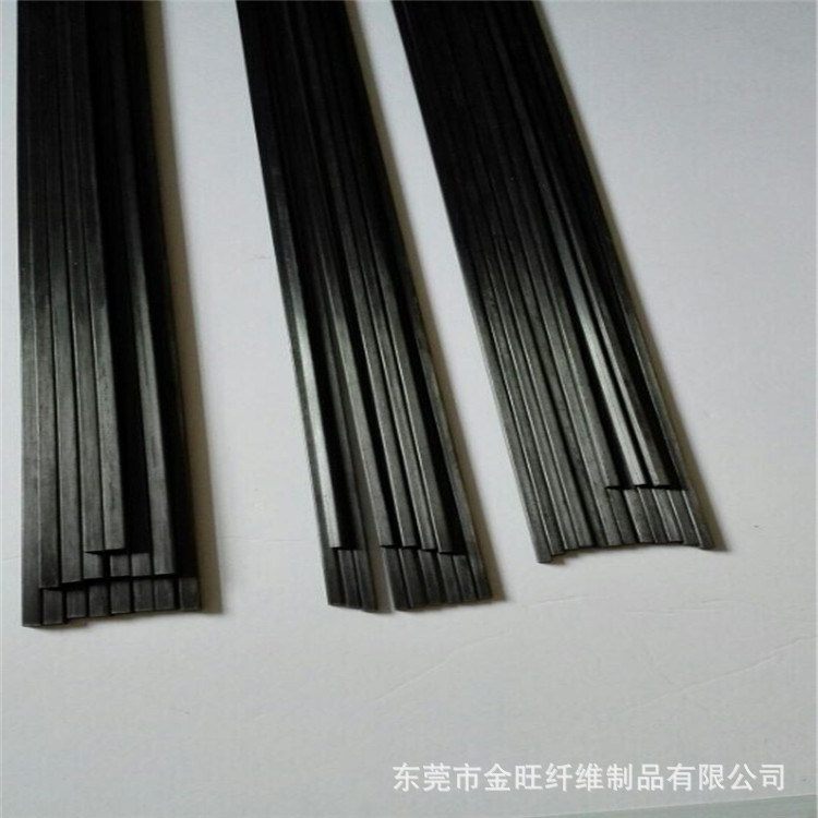 厂家批发4*4mm方形碳纤维棒实心碳纤维棒强度高质轻规格齐全