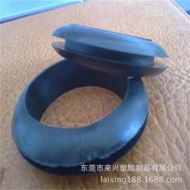 厂家加工 护线环  橡胶护线环  橡胶护线套 椭圆形橡胶护线圈