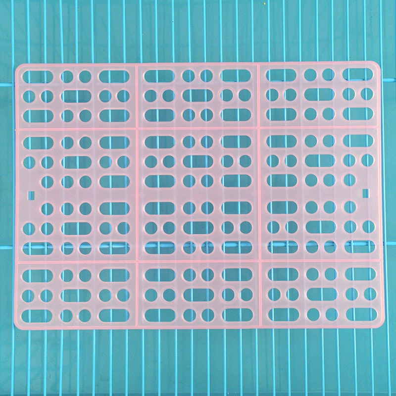 Освежающая подушка для ног пластиковая сетка для ног кролика подушка для ног голландской свиньи шиншиллы морская свинка кролик подставка для питомца педаль