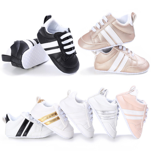 babyshoes spring and autumn 0-1 year old male and female baby casual sports soft-soled baby toddler shoes support
