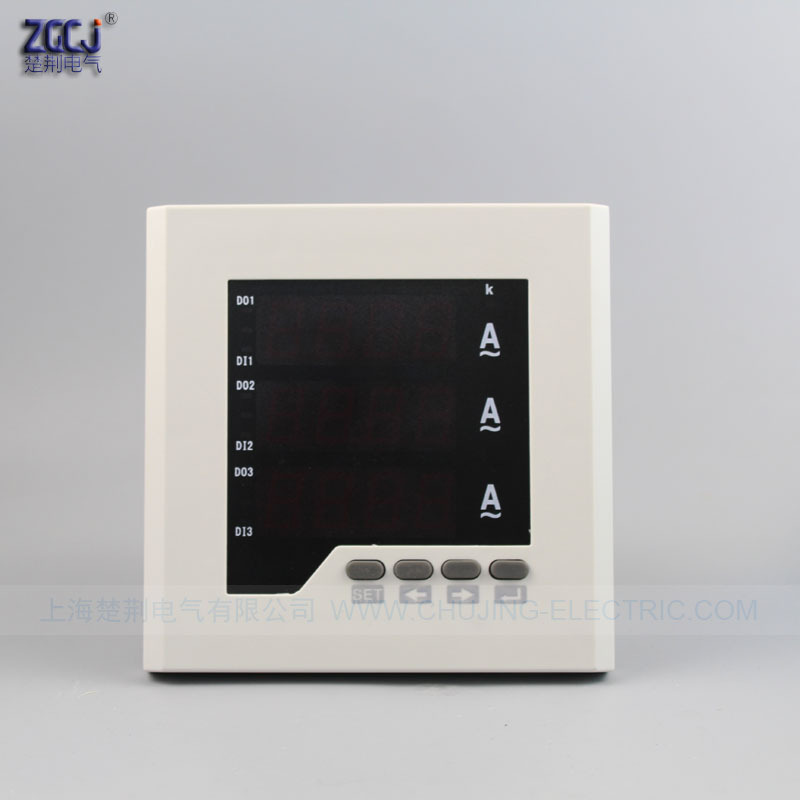 供电电源 380V 三相电流表 数显 带三路报警输出 CJ-3AA23-3O