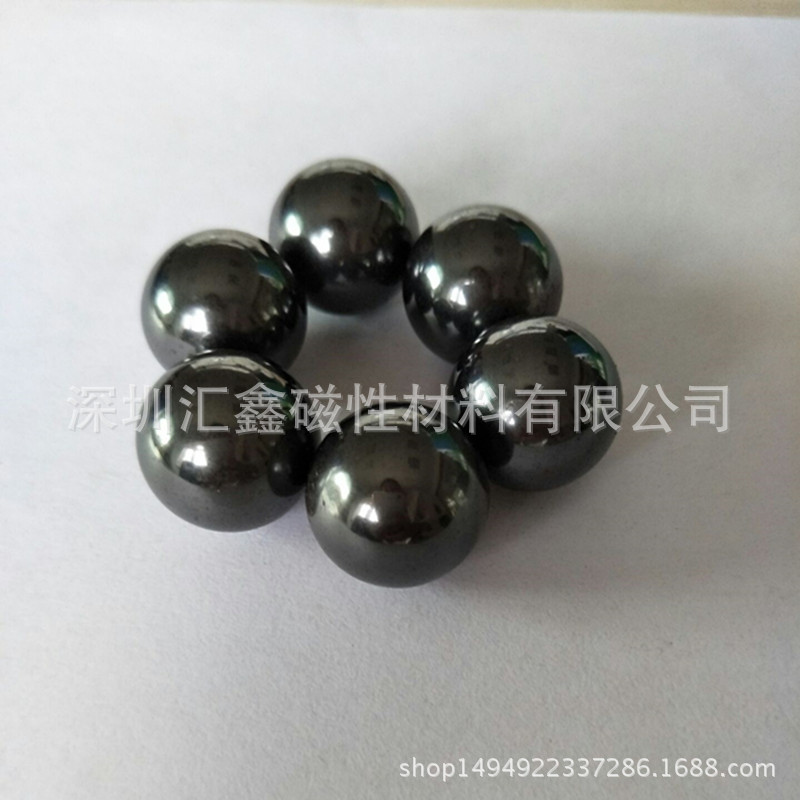 生产销售33毫米铁氧体抛光磁球 足浴盆保健按摩面包磁球   永磁铁