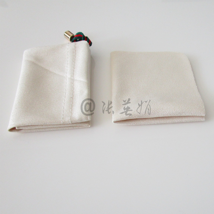Glasses bag suede glasses cloth, bag only beige high quality suede fabric for high-end sunglasses