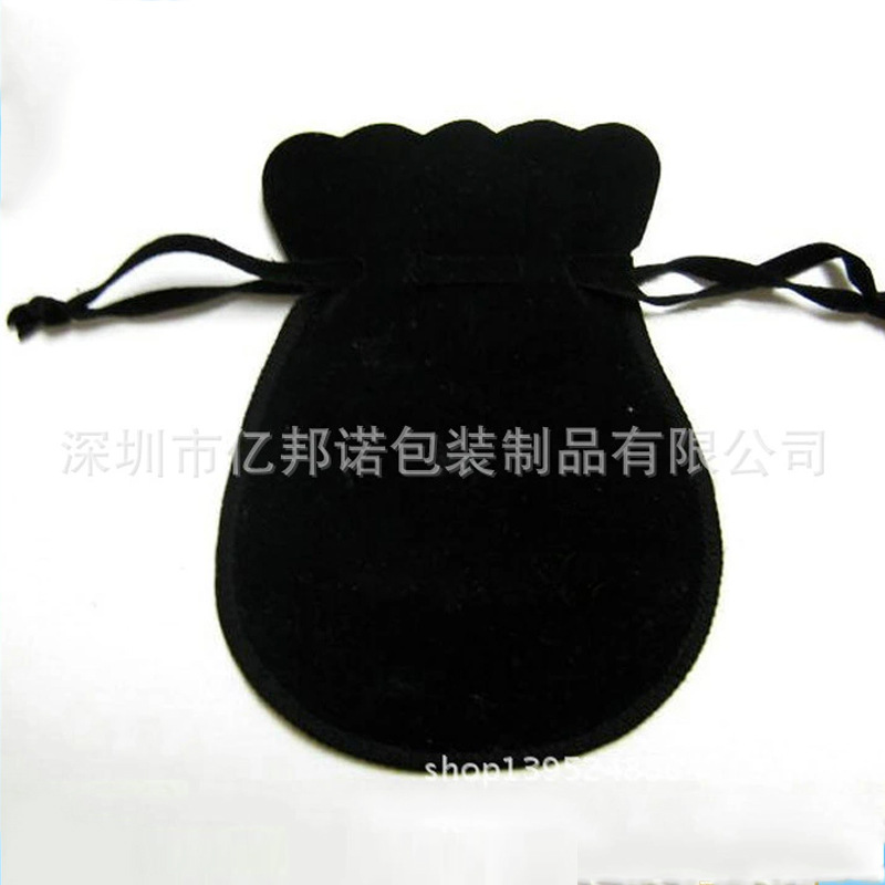 专业销售 无LOGO绒布袋 手机布袋绒布袋 礼品绒布束口袋 葫芦袋