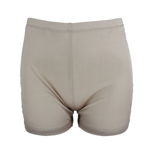 Summer solid color silk boxer briefs mid-waist underwear for women mulberry silk knitted comfortable breathable leggings factory direct sales
