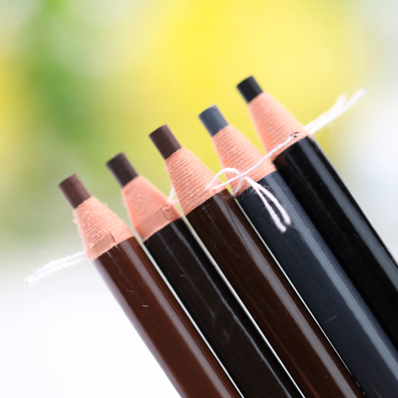 1818 Heng silk pull eyebrow pencil eyebrow powder durable waterproof sweat-proof non-decolorization student hard core cross-border studio eyebrow pencil