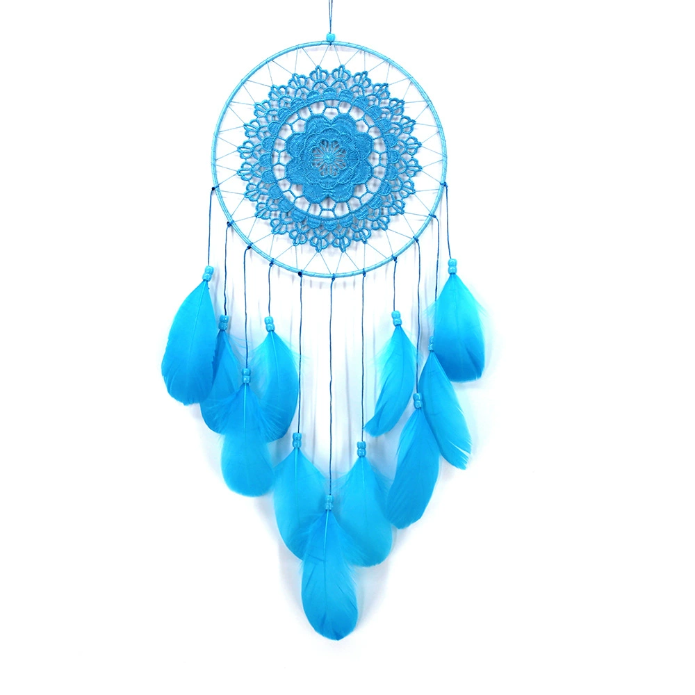 Ms6013 ins 6013 INS Goose Flower D drifting dream catcher дом перо подвесной творческий ремесло ловушка сновидений