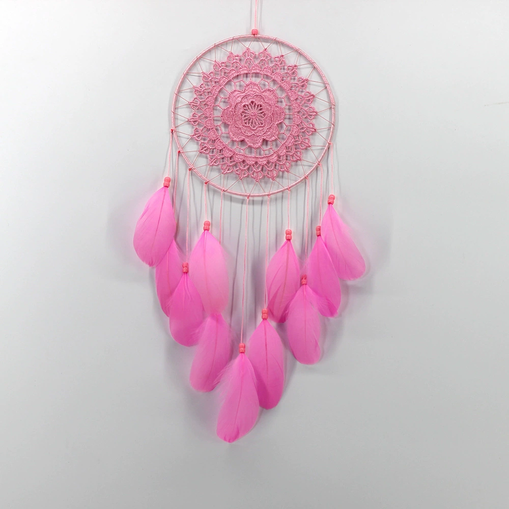 Ms6013 ins 6013 INS Goose Flower D drifting dream catcher дом перо подвесной творческий ремесло ловушка сновидений
