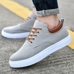Alibaba.com 2023 New Canvas Shoes for Men - Korean Style, Versatile Casual Shoes, Trendy Large Size Platform Shoes for Men