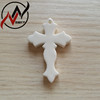 Tomarin vermiculite glazed bright white cross electrical stone far infrared necklace pendant accessories