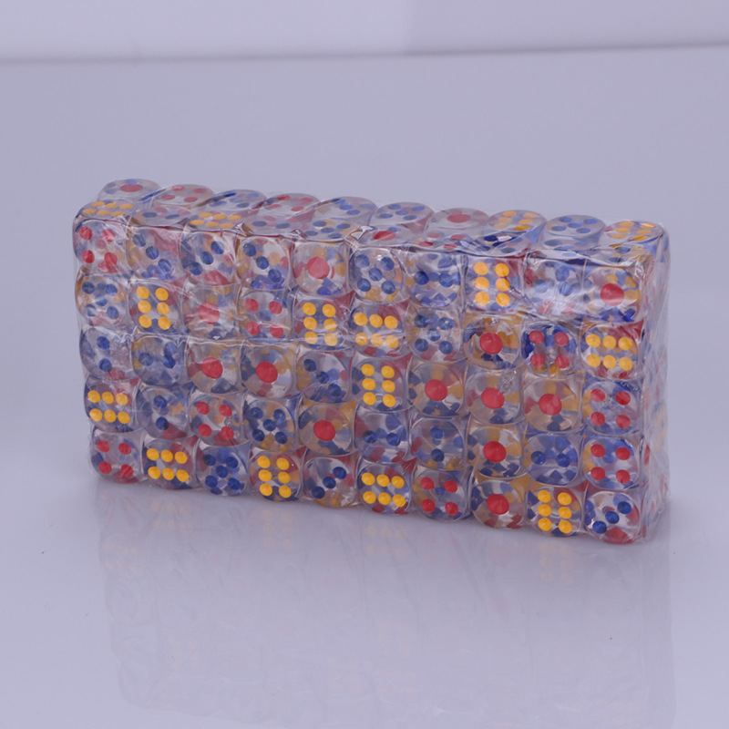 Club nocturno Dados Bar KTV Dados redondeados Dados acrílico transparente digital tamiz al por mayor