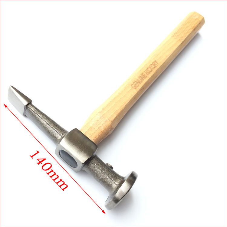 威力狮品牌 镜面抛光胡桃木柄钣金修理锤 钣金锤 汽车修理锤W2618