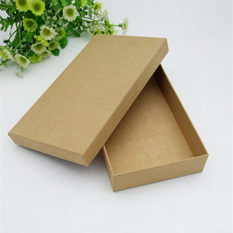 胜龙厂家直供天地盖牛皮纸包装盒 长方形 优质礼品盒 新款 钱包盒