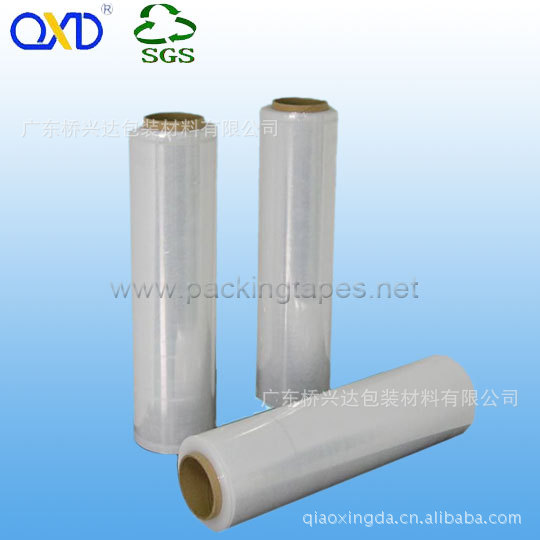 LLDPE拉伸膜 缠绕膜 流延技术生产3.5倍以上延伸率 自产