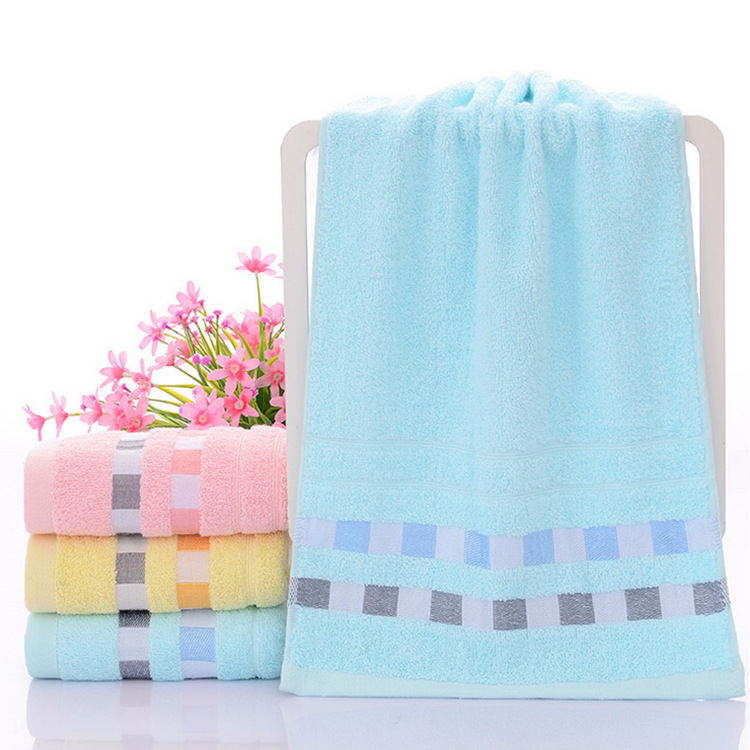Towel Manufacturer Wholesale Pure Cotton Thickened Gift Soft Skin-Friendly Absorbent Face Towel Logo Customization Supermarket Advertising Gift