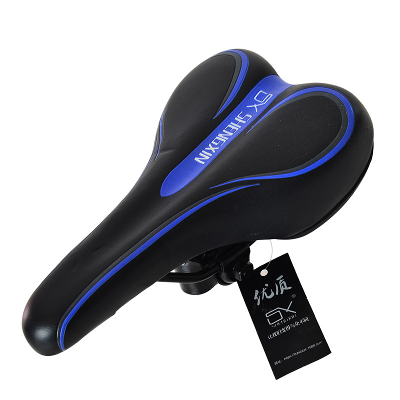Bicicleta de montaña cojín esponja suave dinámico bicicleta sillín bolsa carretera asiento bicicleta cojín del asiento