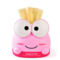 創意RB280卡通青蛙抽紙巾盒客廳紙巾盒動物餐廳桌面餐巾紙收納盒