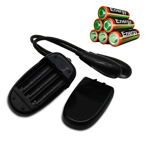 Rechargeable music stand lamp LED music score lamp USB clip-on music table lamp guitar erhu musical instrument double-headed adjustable piano lamp