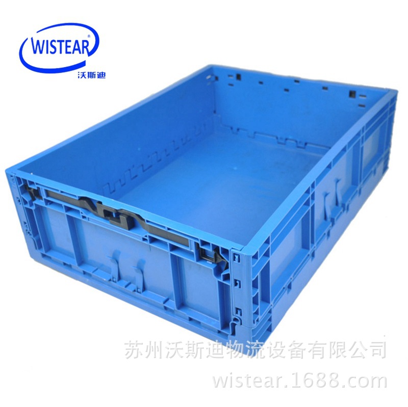 供应TPO462折叠式周转箱厂家供应670*503*195丰田用箱塑胶框