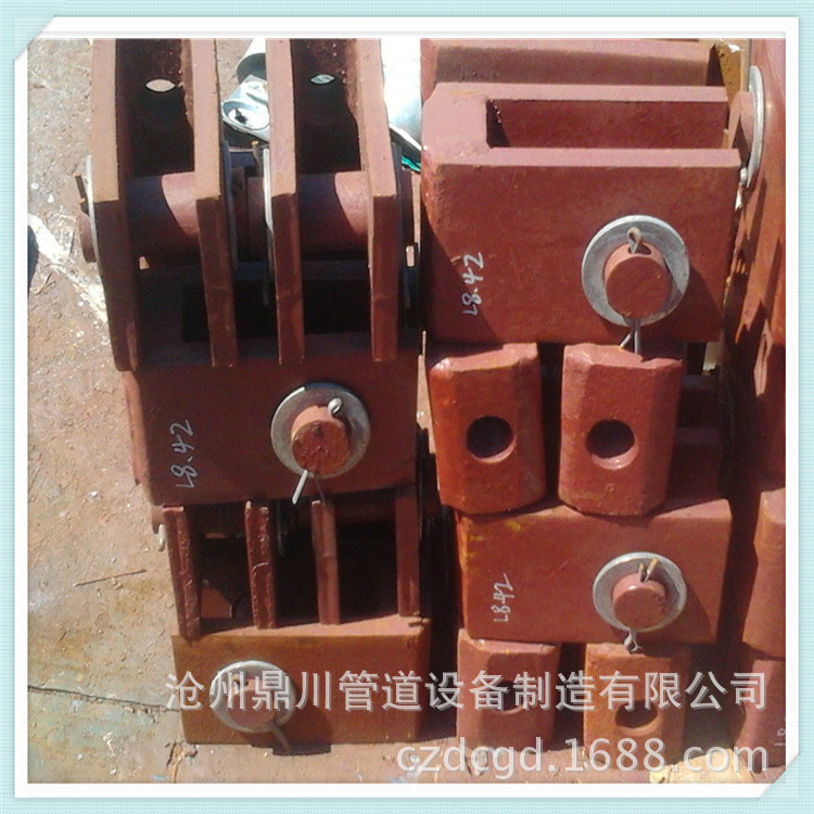 专业生产XD4A型轴向限位管板 烟台弹簧支吊架、弯头、法兰、配件