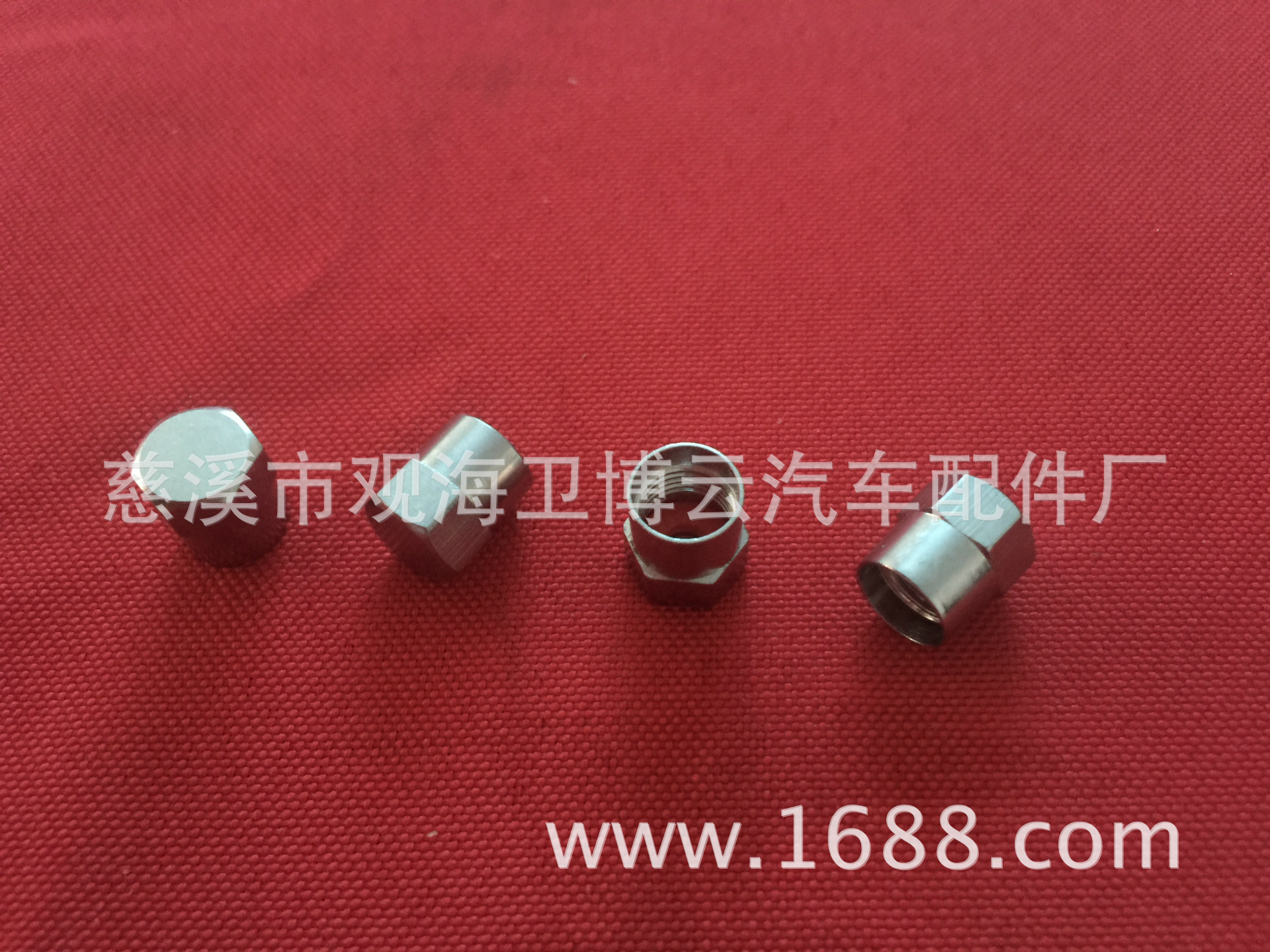 Factory Direct Valve Cap Copper Chrome Plated Semi-hexagonal Flat Cap Valve Cap