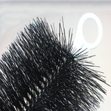 Фильтрующая щетка для пруда с рыбками кои, щетка для глушителя, большой аквариум, фильтрующий материал для пруда с рыбой, нержавеющая сталь 304, ядро 1,6 12