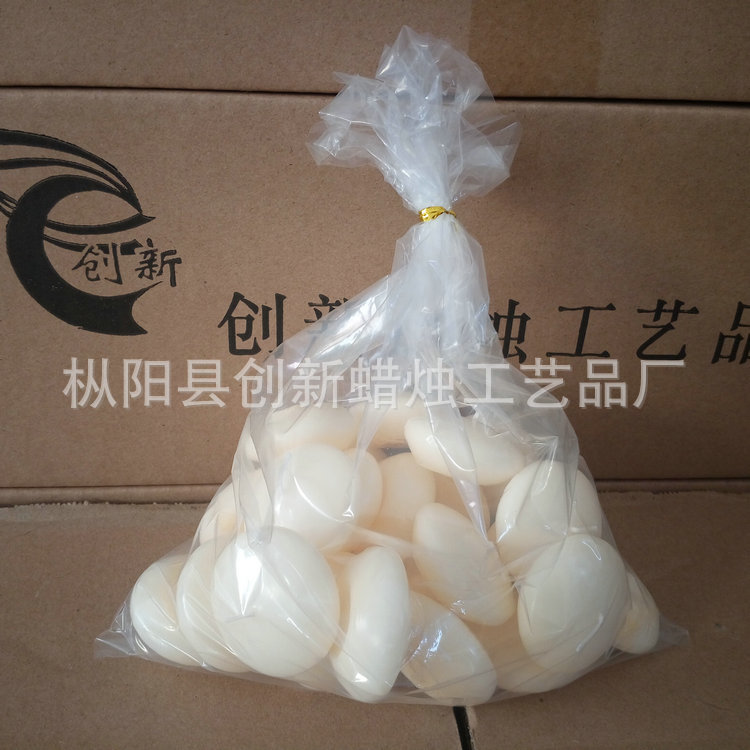 厂家手工浇制大浮水蜡烛出口型欧美无烟石蜡大豆蜡|ms