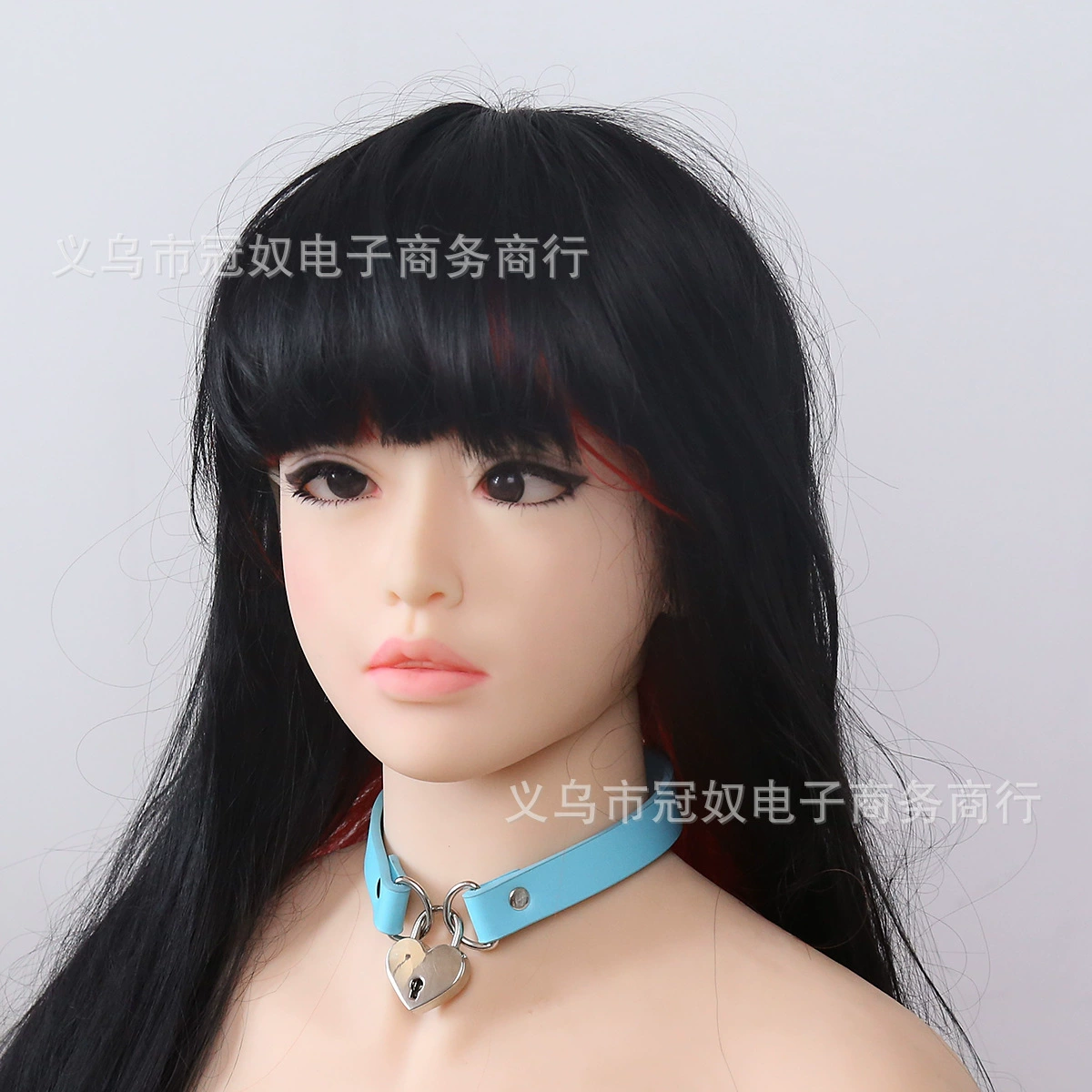 2017 Multicolor Leather Neck Collar with Heart Shape Lock Neck Collar Alternative Training Punk Accessories for Women Wholesale Tease