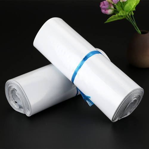 Brand new material white thickened express bag wholesale 28*42 17*30 packaging bag postal plastic bag