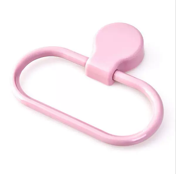 Towel hanging ring -pink