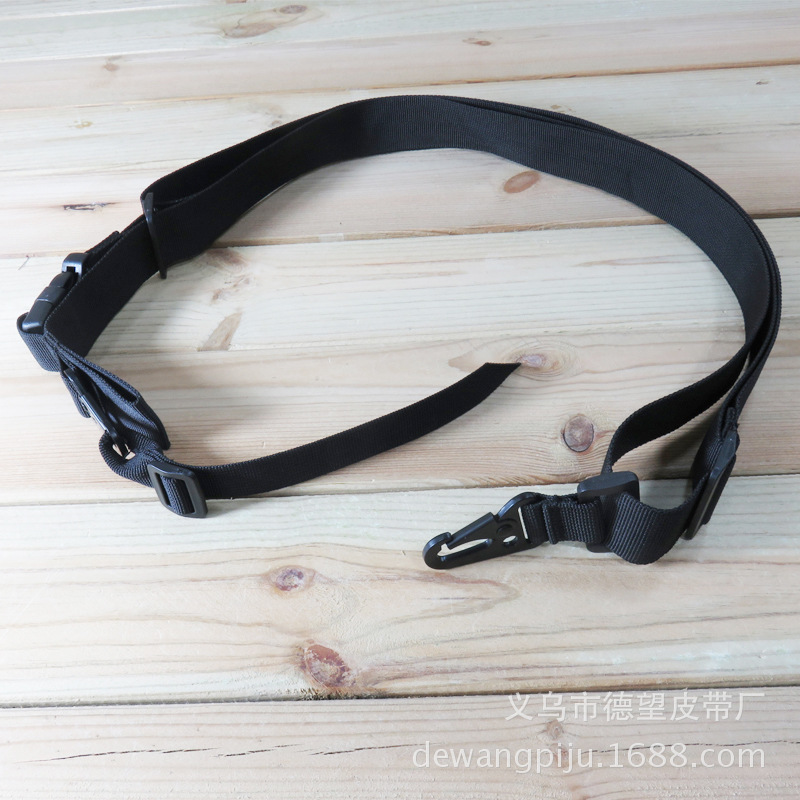 Cinturón táctico al aire libre multifuncional de lona de la cintura sello de tres puntos correa de pistola especial correa de pistola de cuerda de pistola de crossbody accesorios de la correa