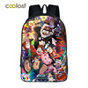 Capacious school bag, cartoon comfortable breathable backpack