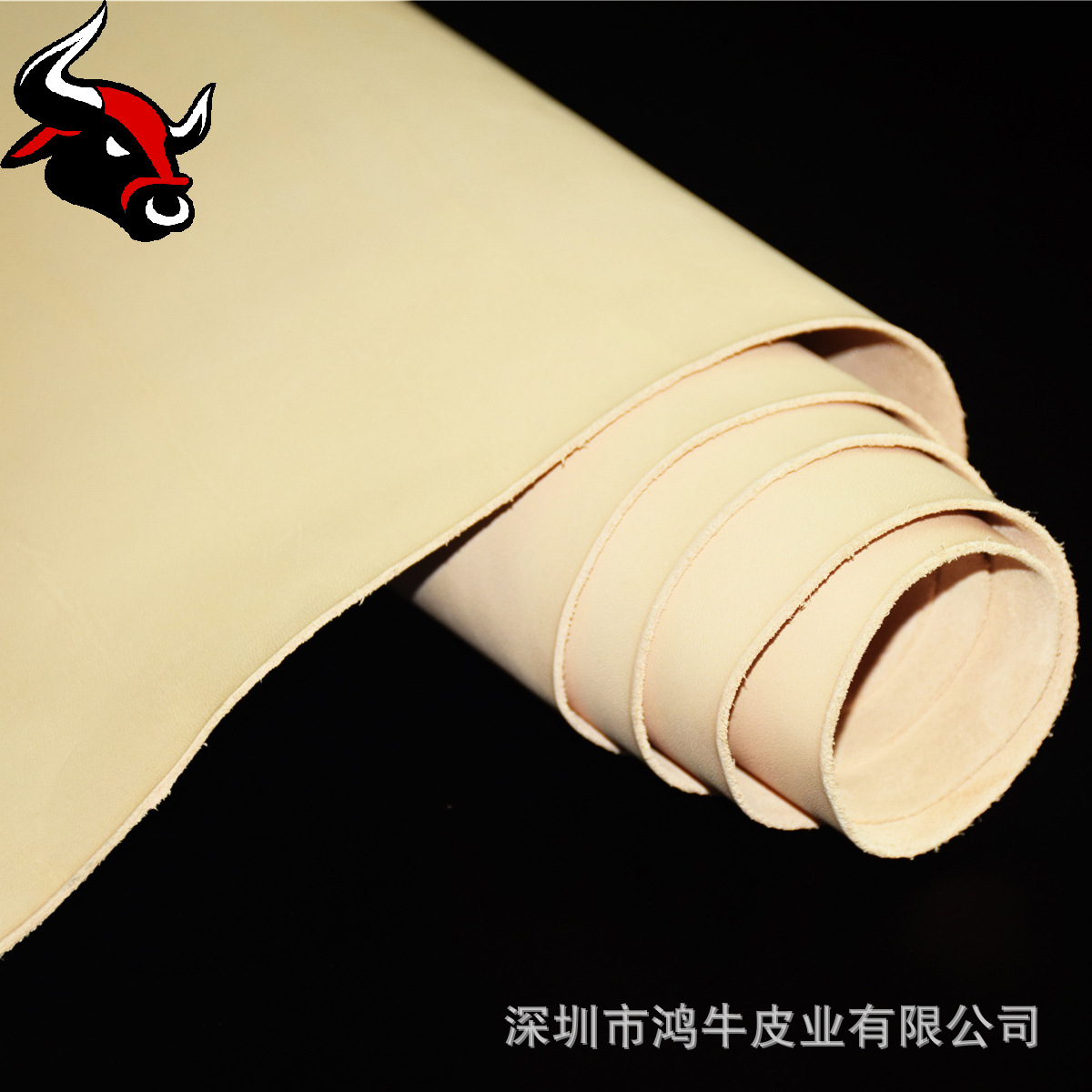 A级烤焦树膏皮本色环保树羔皮植鞣皮手工雕刻皮 耐磨真皮革牛皮料