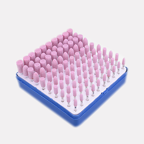 Ceramic grinding head chrome corundum cylindrical bullet white corundum flint conical grinding wheel grinding head polishing